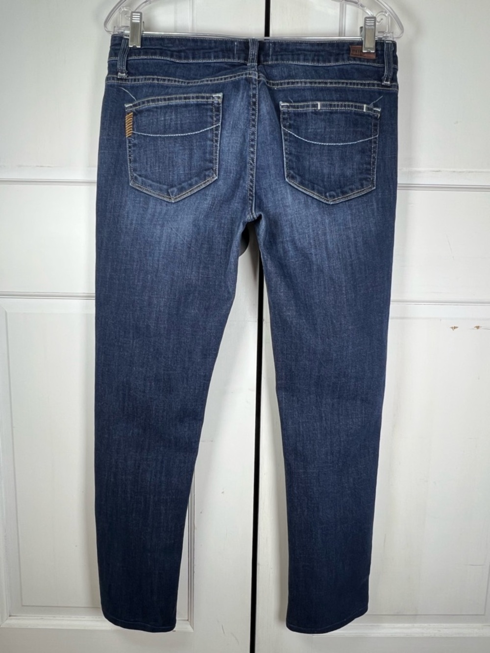 Paige | Jimmy Jimmy Skinny Mid-Rise Boyfriend Jeans in Bondi Sz 28 - Picture 3 of 10